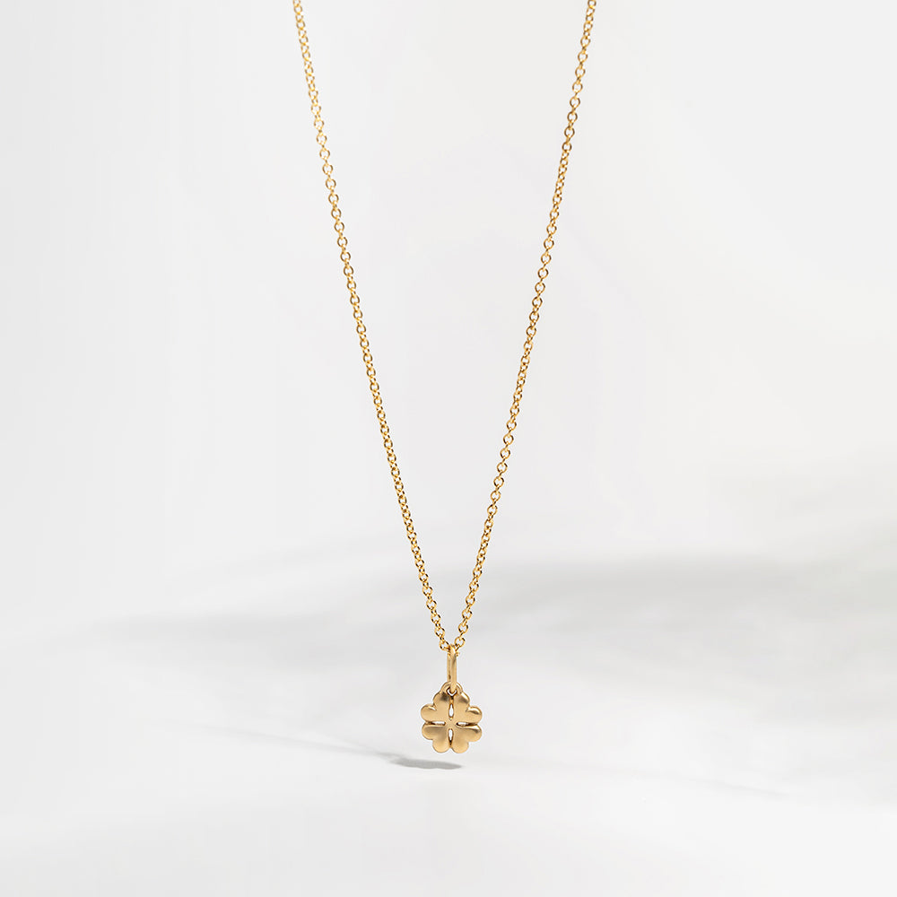 Heart Clover Pendant