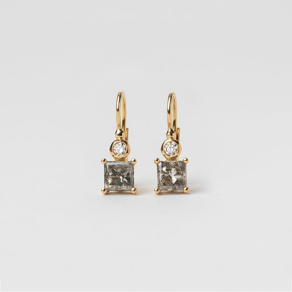 Dangle Diamond Earrings (2.85 TCW)