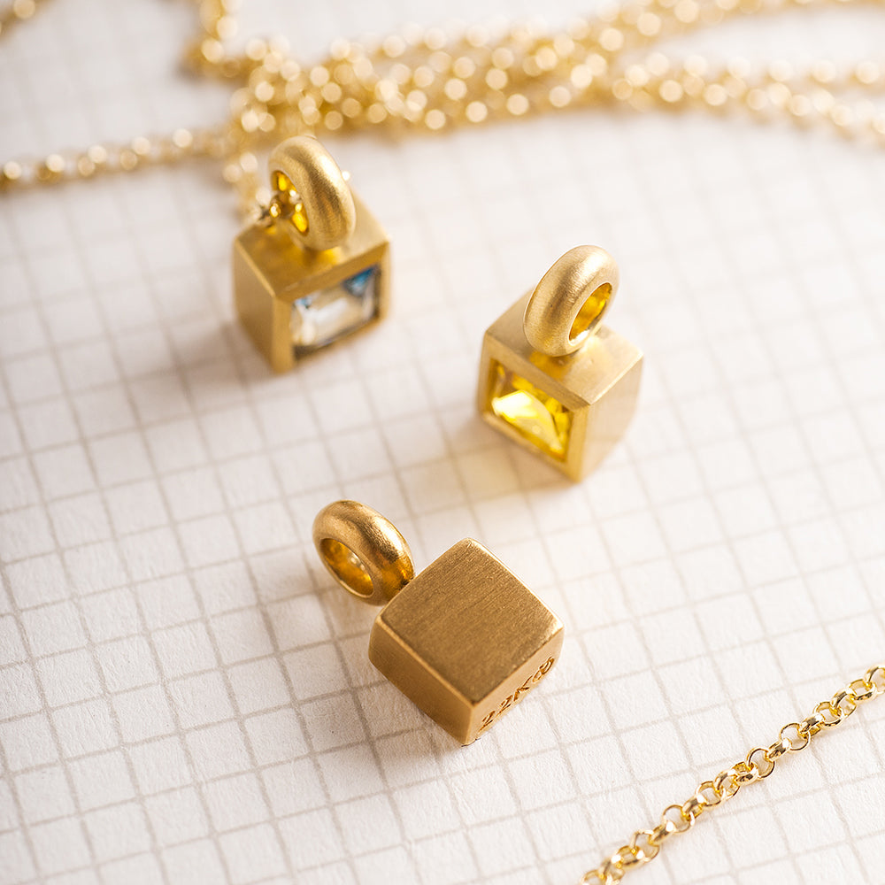 Cube Weight Pendant