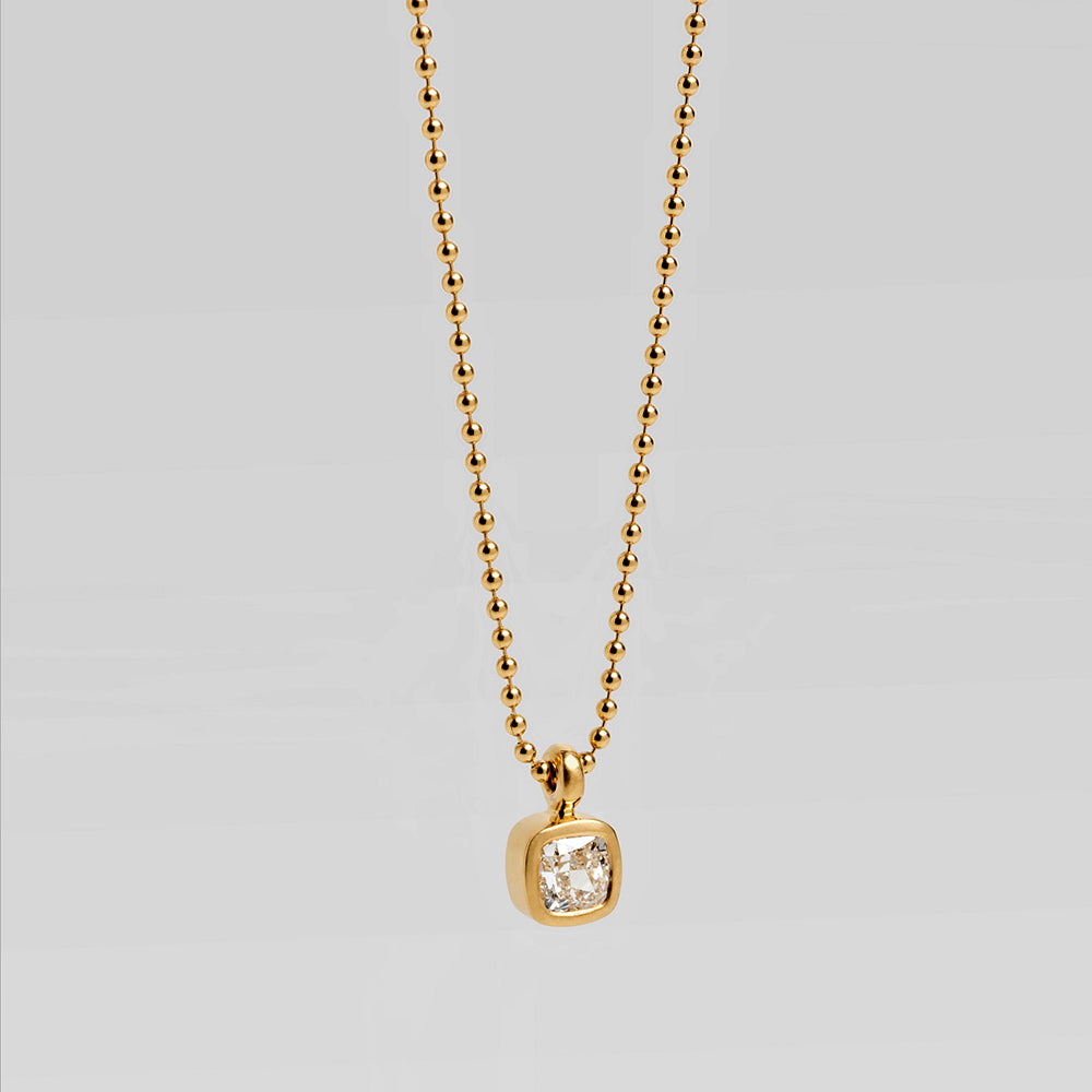 Diamond Suitcase Pendant (Square)