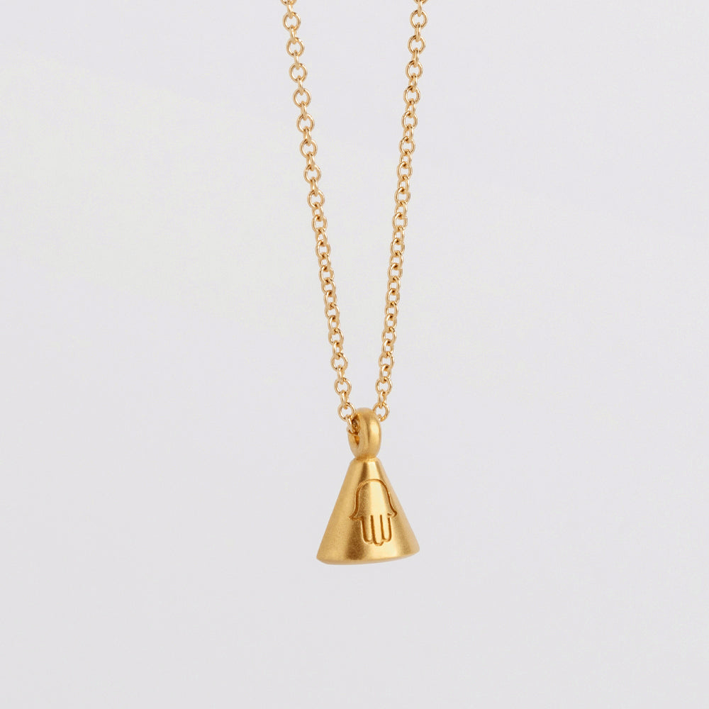 Hamsa Cone Pendant