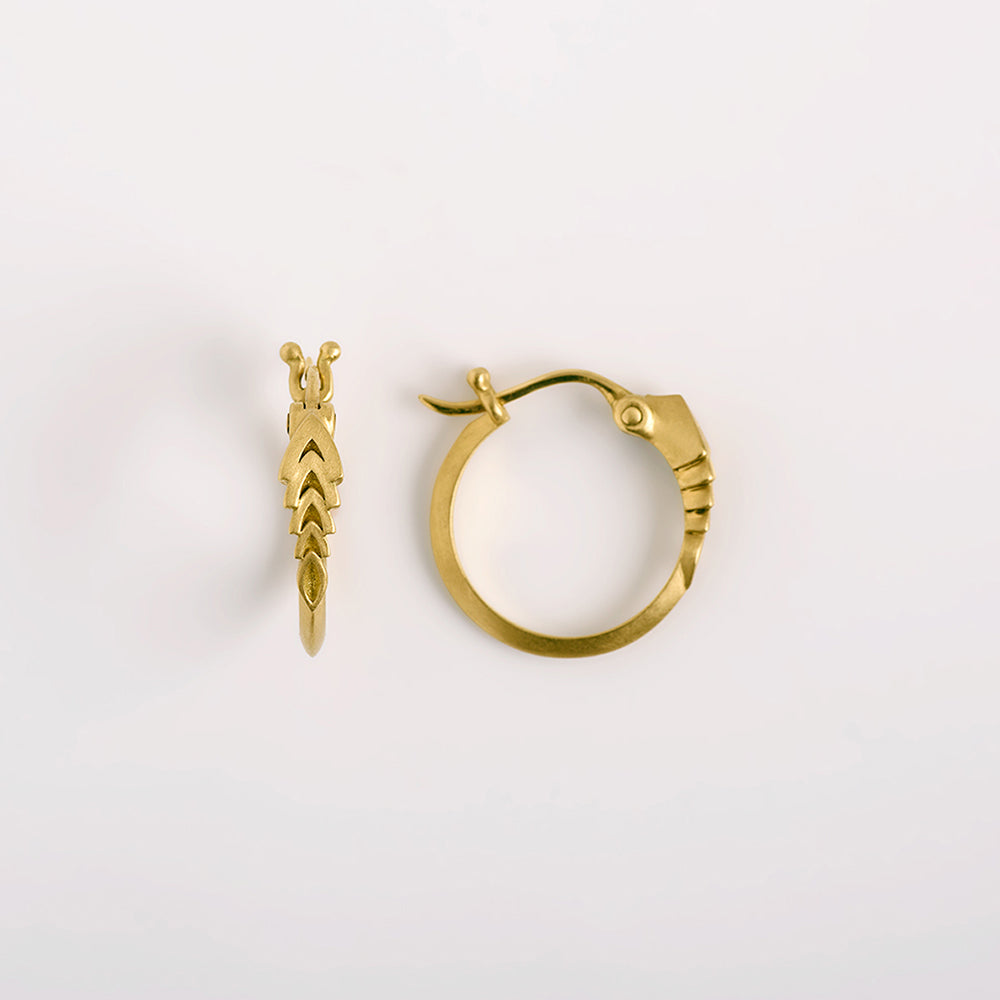 Classy Wheat Earrings