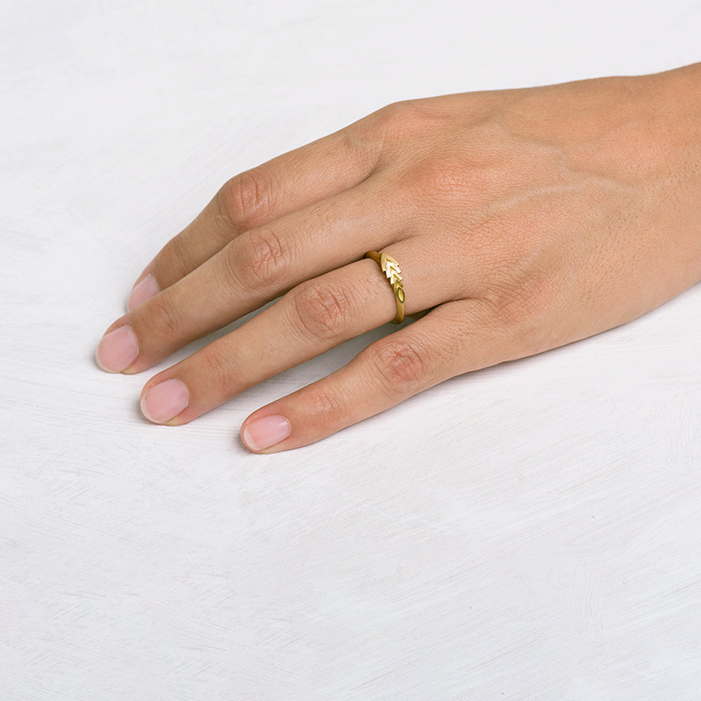 Wheat String Ring