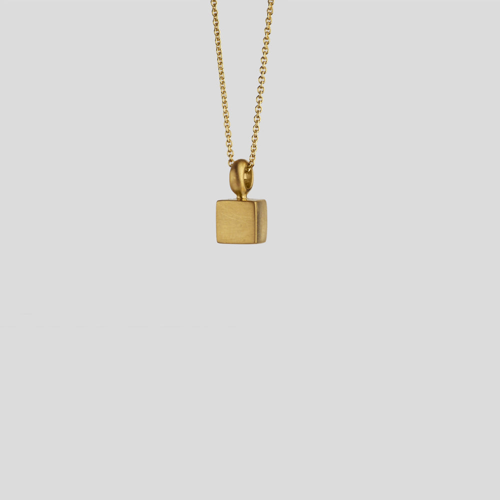 Cube Weight Pendant