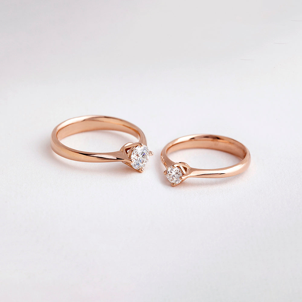Diamond Solitaire Ring (0.5 CT)