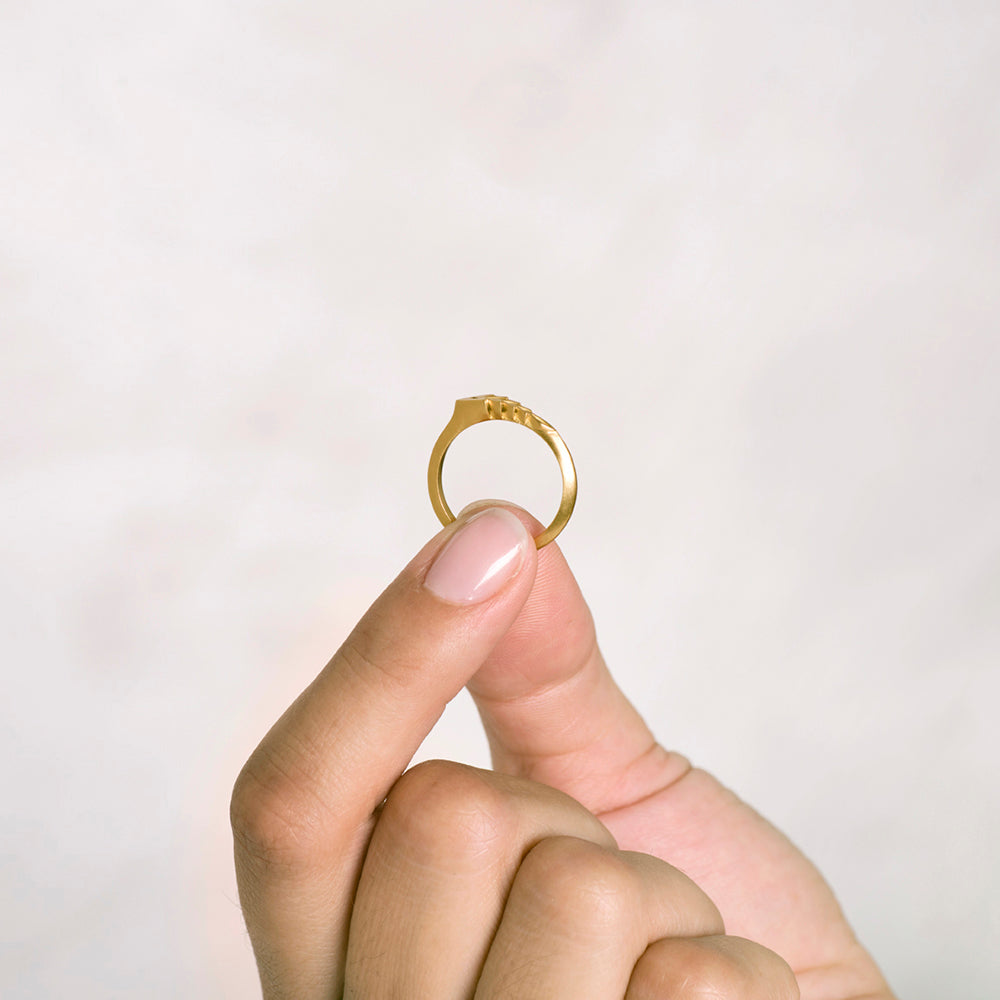 Wheat String Ring