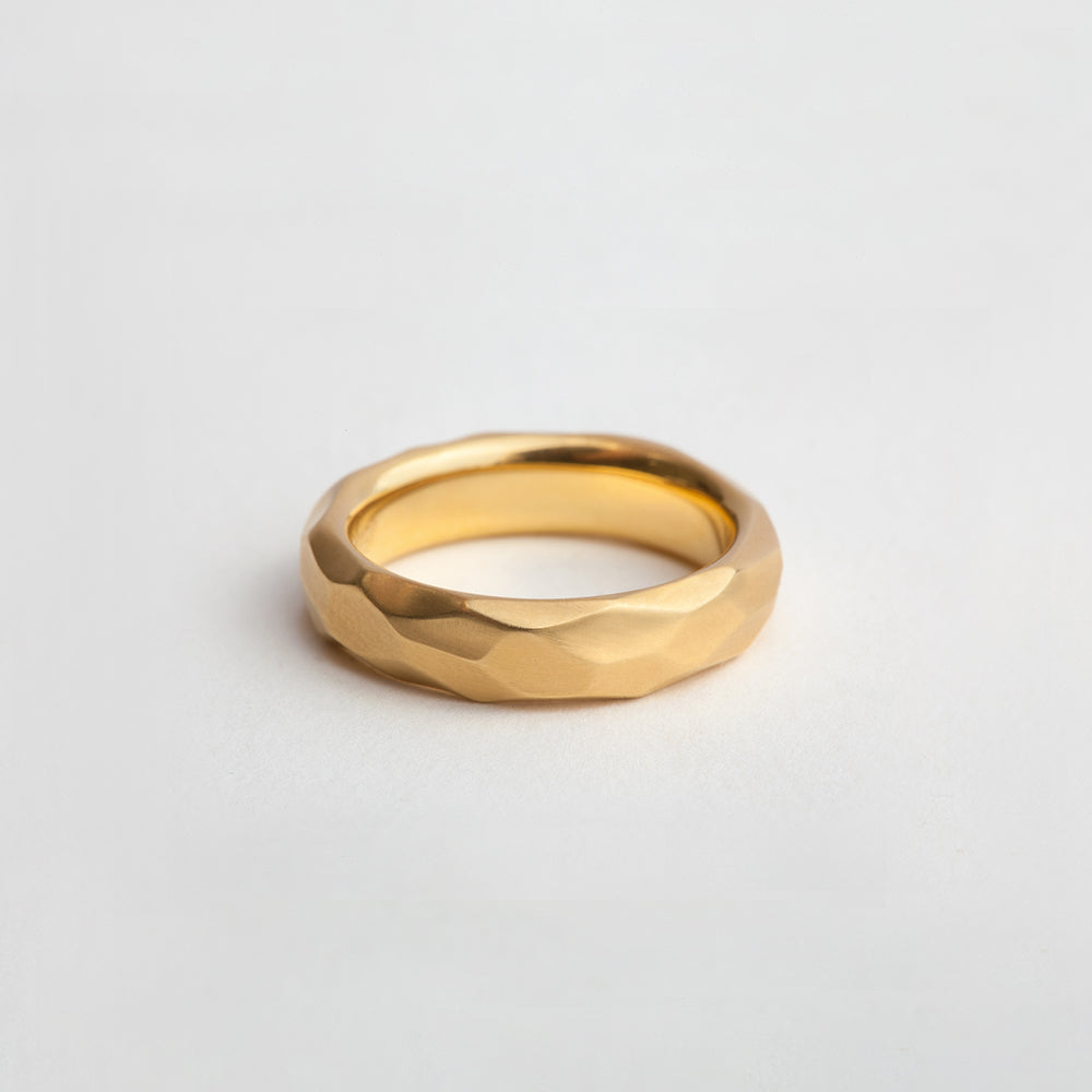 Faceted Ring (Wide)