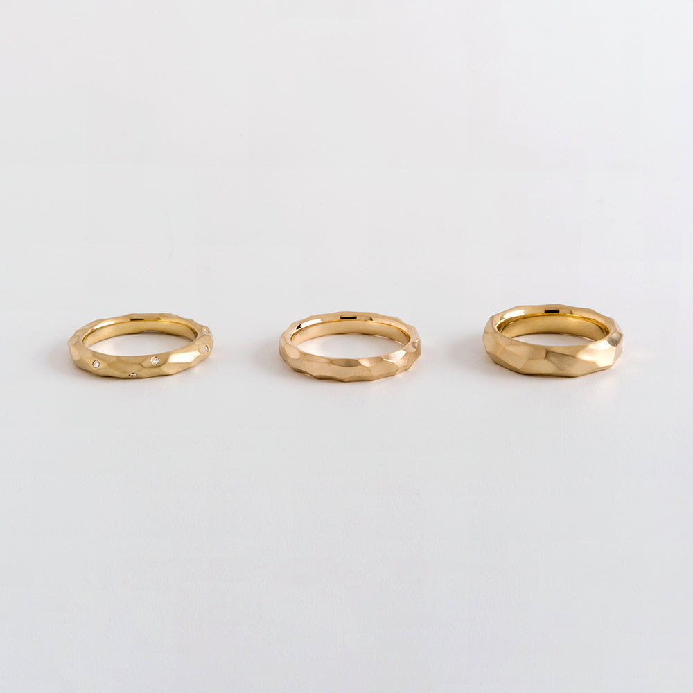 Faceted Ring (Wide)