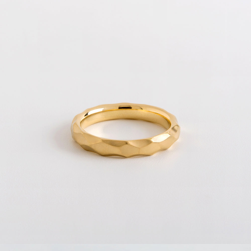Faceted Ring (Thin)