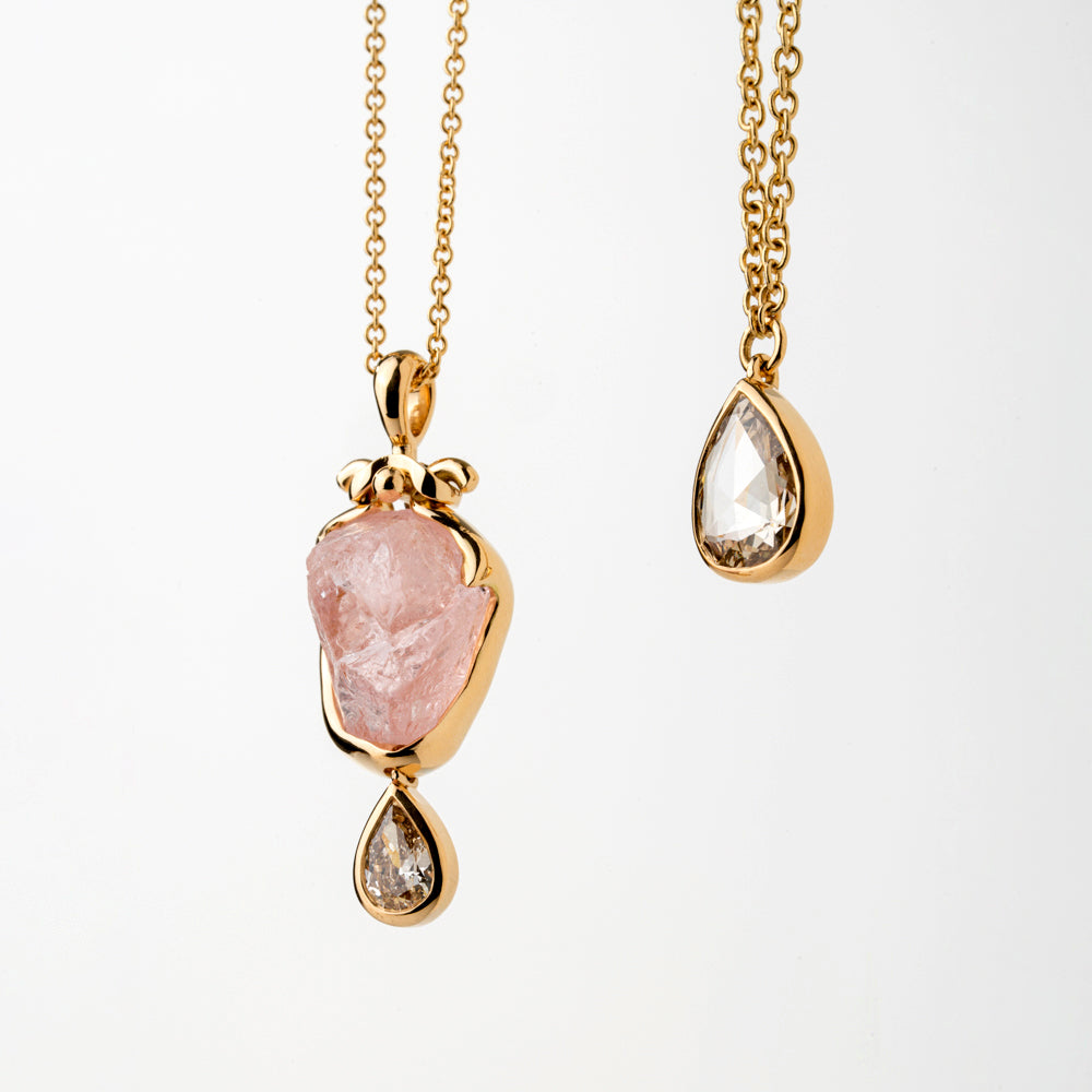 Pink Cloud pendant (Morganite)