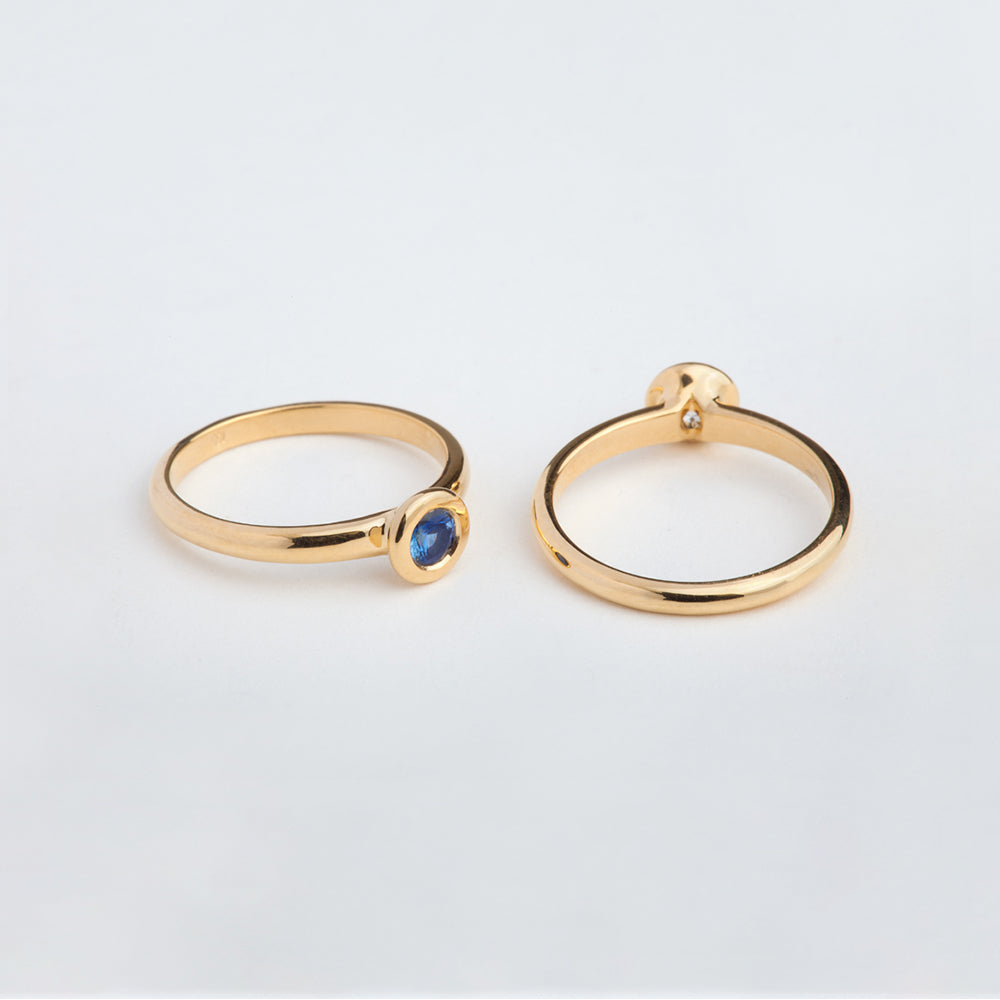 Sapphire Ring (Round)