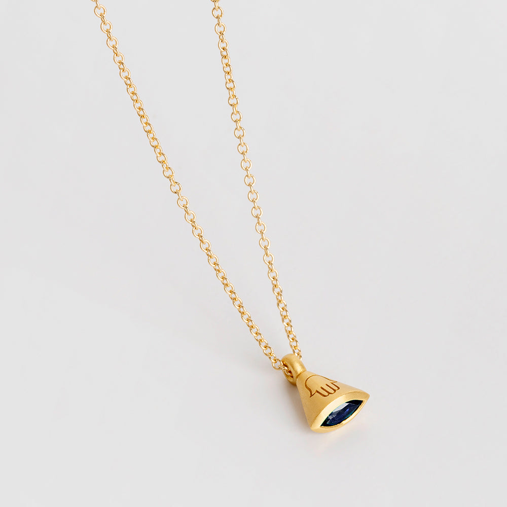 Hamsa Cone Pendant