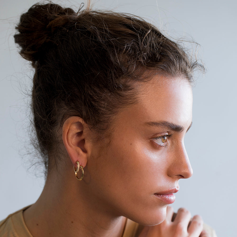 Classy Pave Earrings
