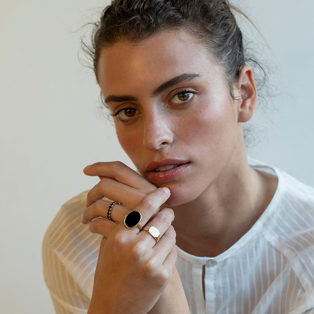 Signet Ring (Soft rectangle)