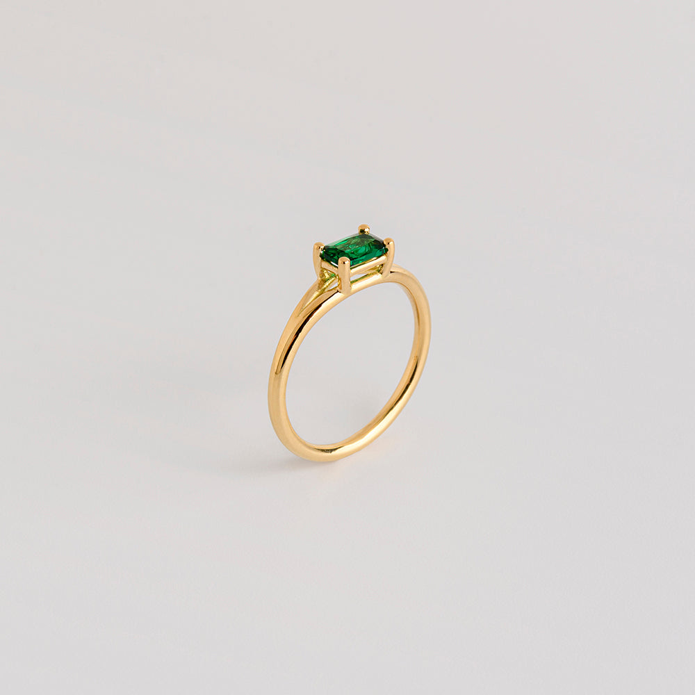 Emerald Ring (Baguette)