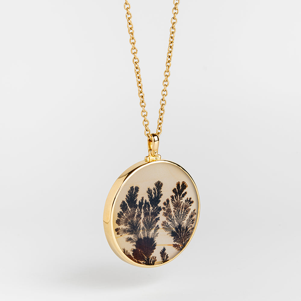 Dendritic Agate Pendant (Large)