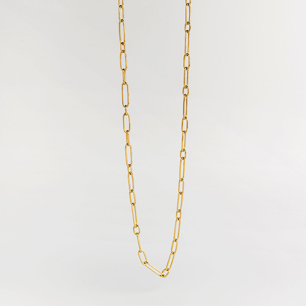 Four Link Hand Made Chain (18K Gold)