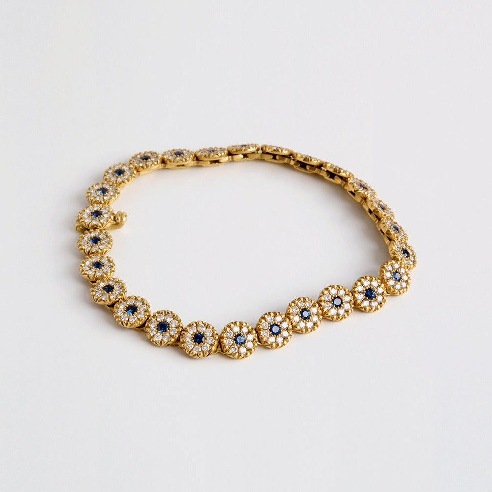 Sapphire & Diamonds Tika Bracelet