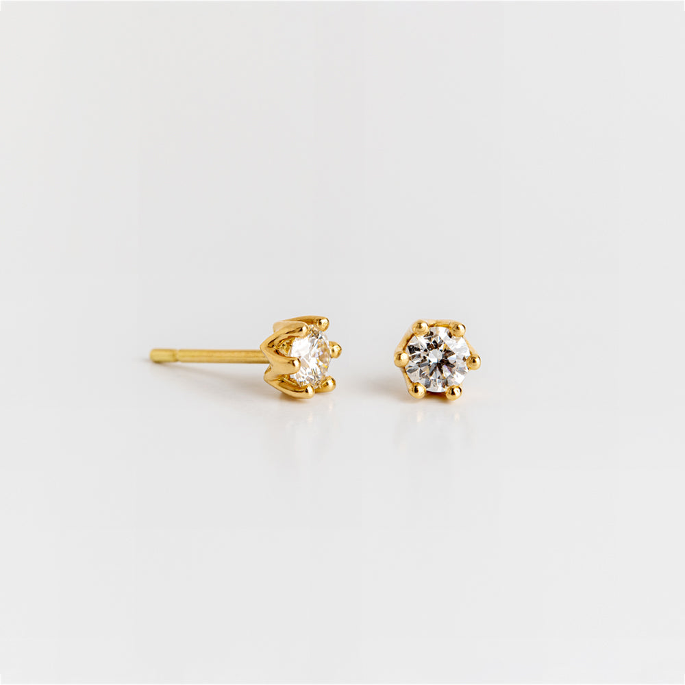 Prong Diamond Earrings (0.5 TCW)