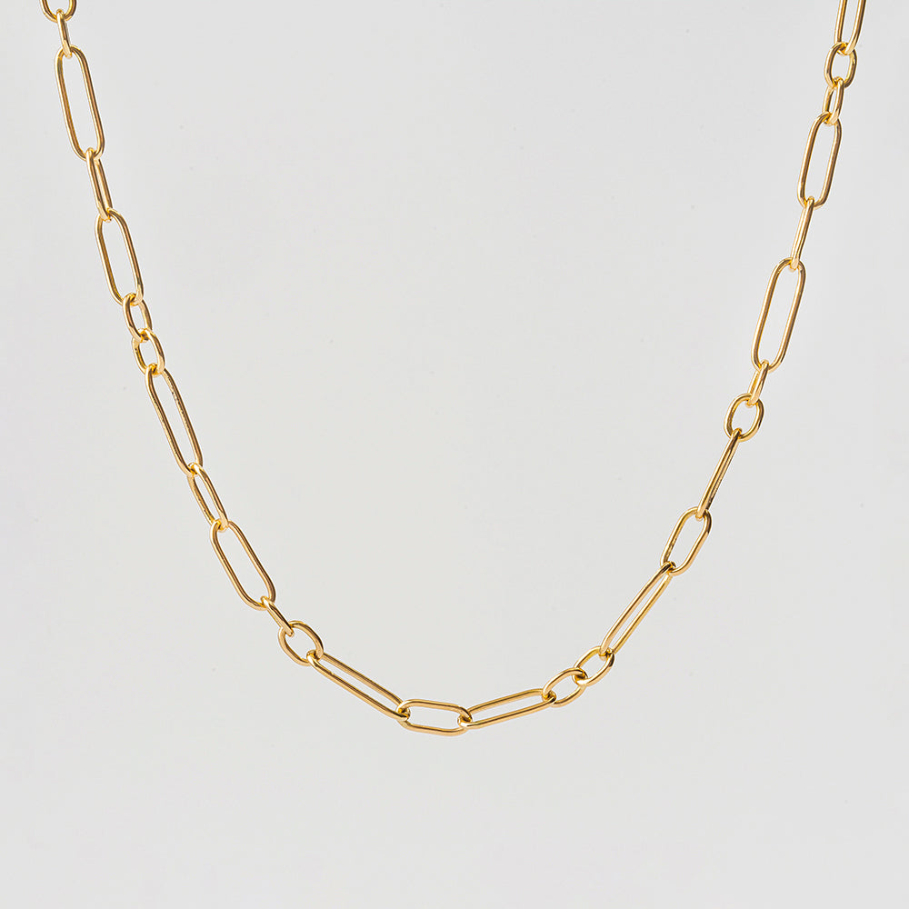 Four Link Hand Made Chain (18K Gold)