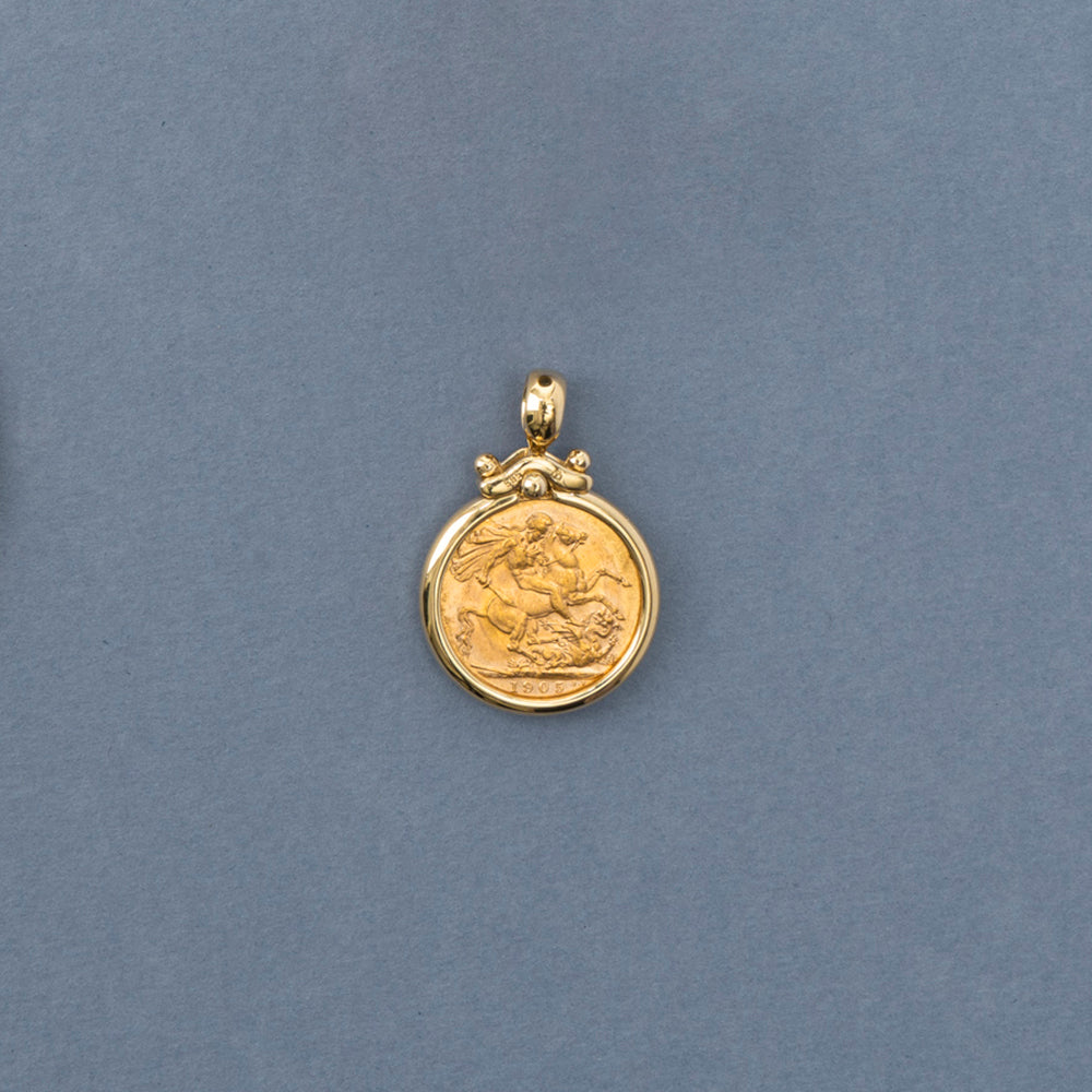 Sovereign Coin Pendant