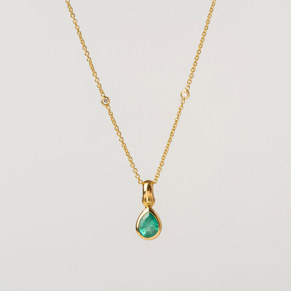 Emerald Pendant (Drop)