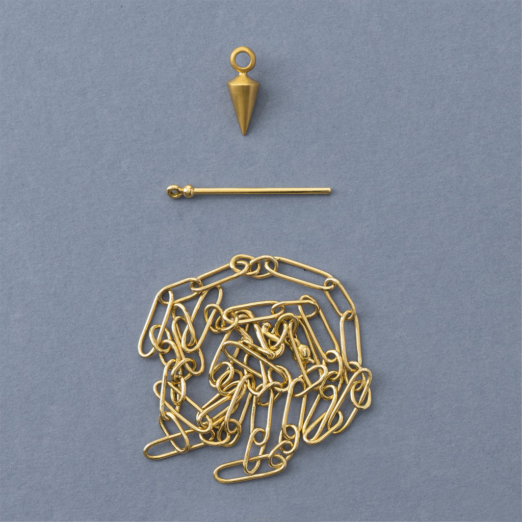 Four Link Hand Made Chain (18K Gold)