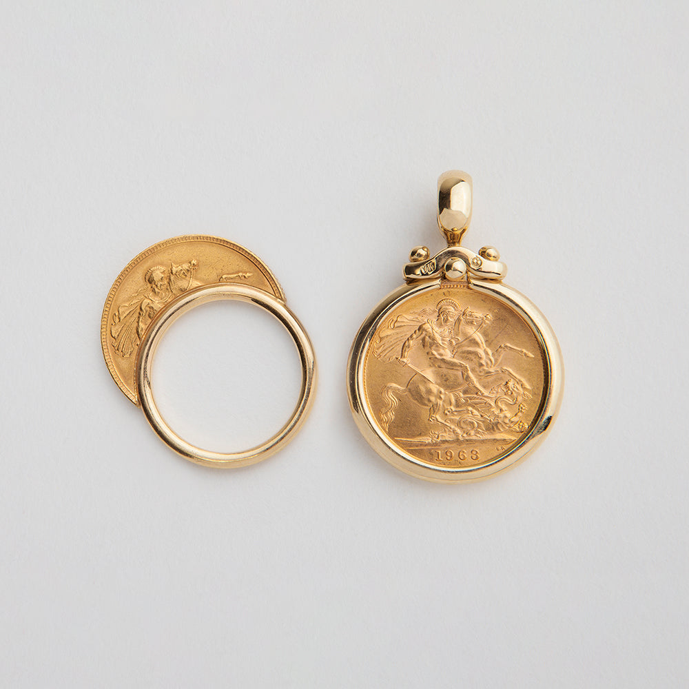 Sovereign Coin Pendant
