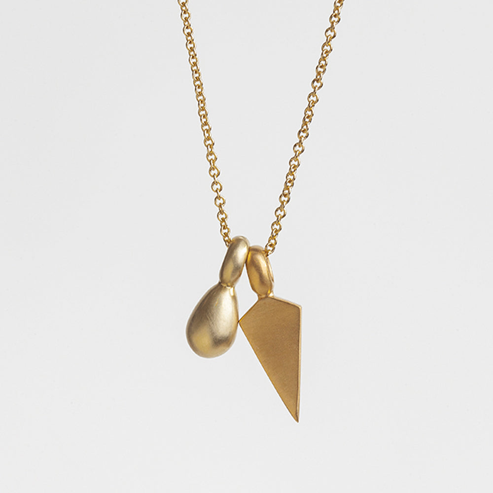 Plumb Slice Pendant