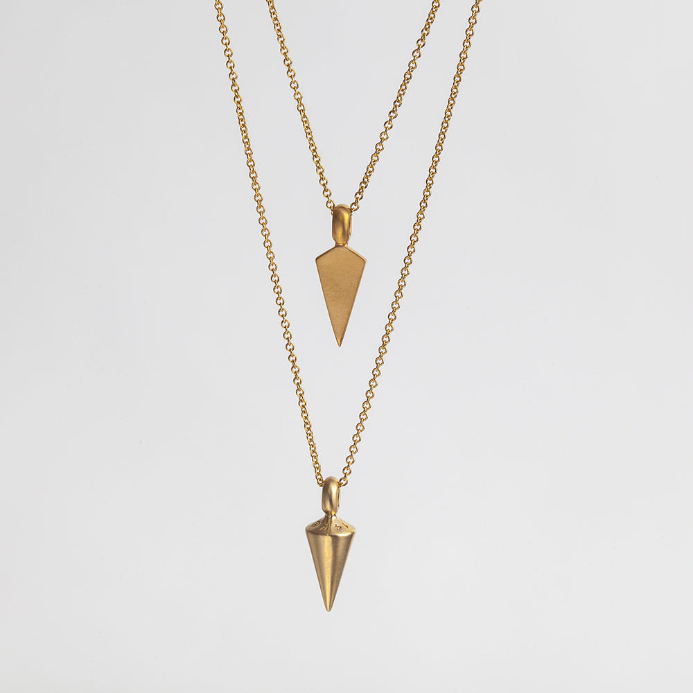 Plumb Slice Pendant