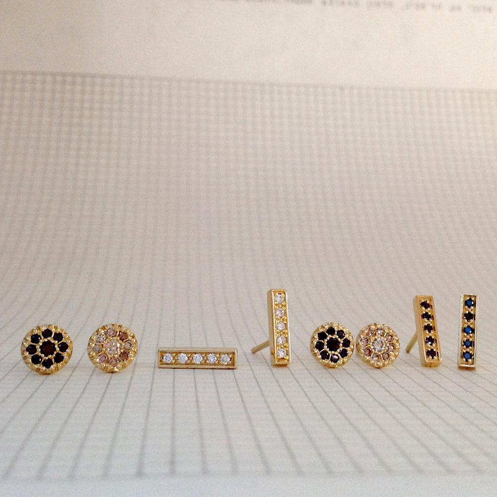 Black Tika Earrings