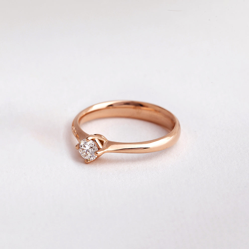 Diamond Solitaire Ring (0.25 CT)