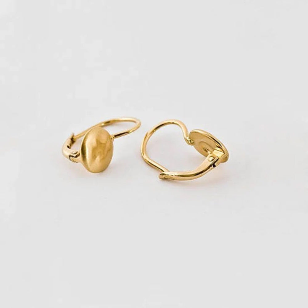 Dangle Plain Cloud Earrings