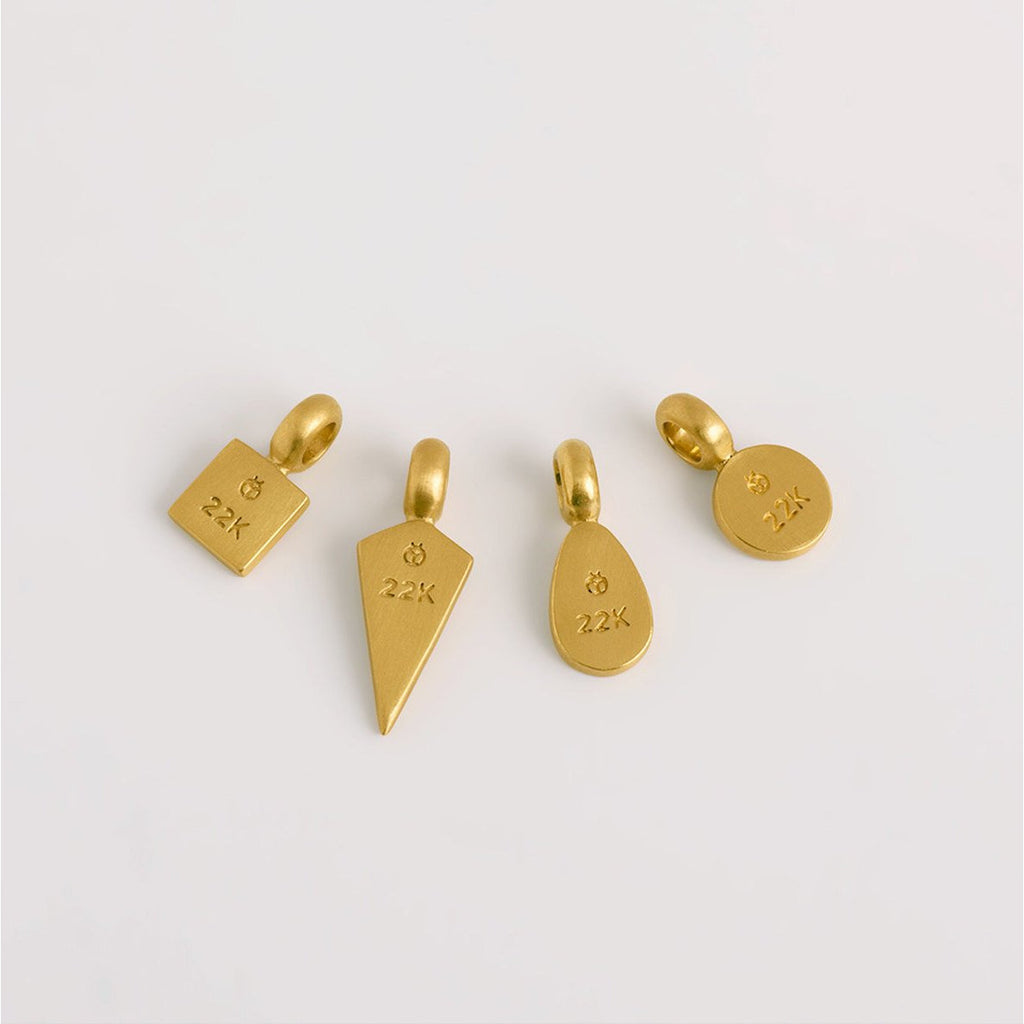 Egg Slice Pendant