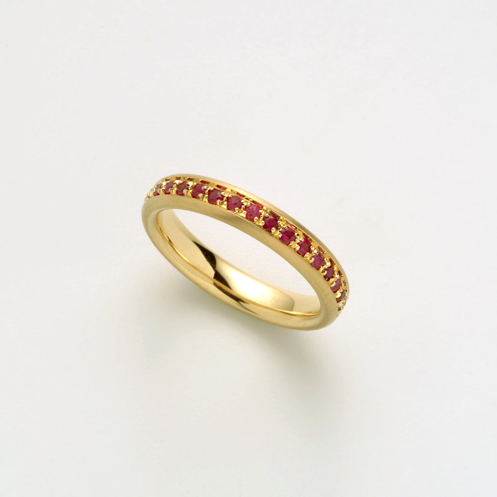 Eternity Rubies Ring (Oval)