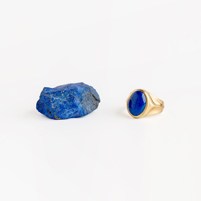 Lapis Ring (Oval)