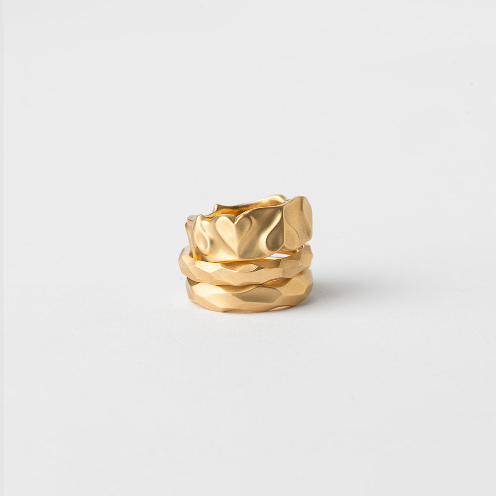 Faceted Ring (Thin)