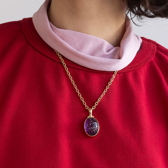 Large Amethyst Pendant
