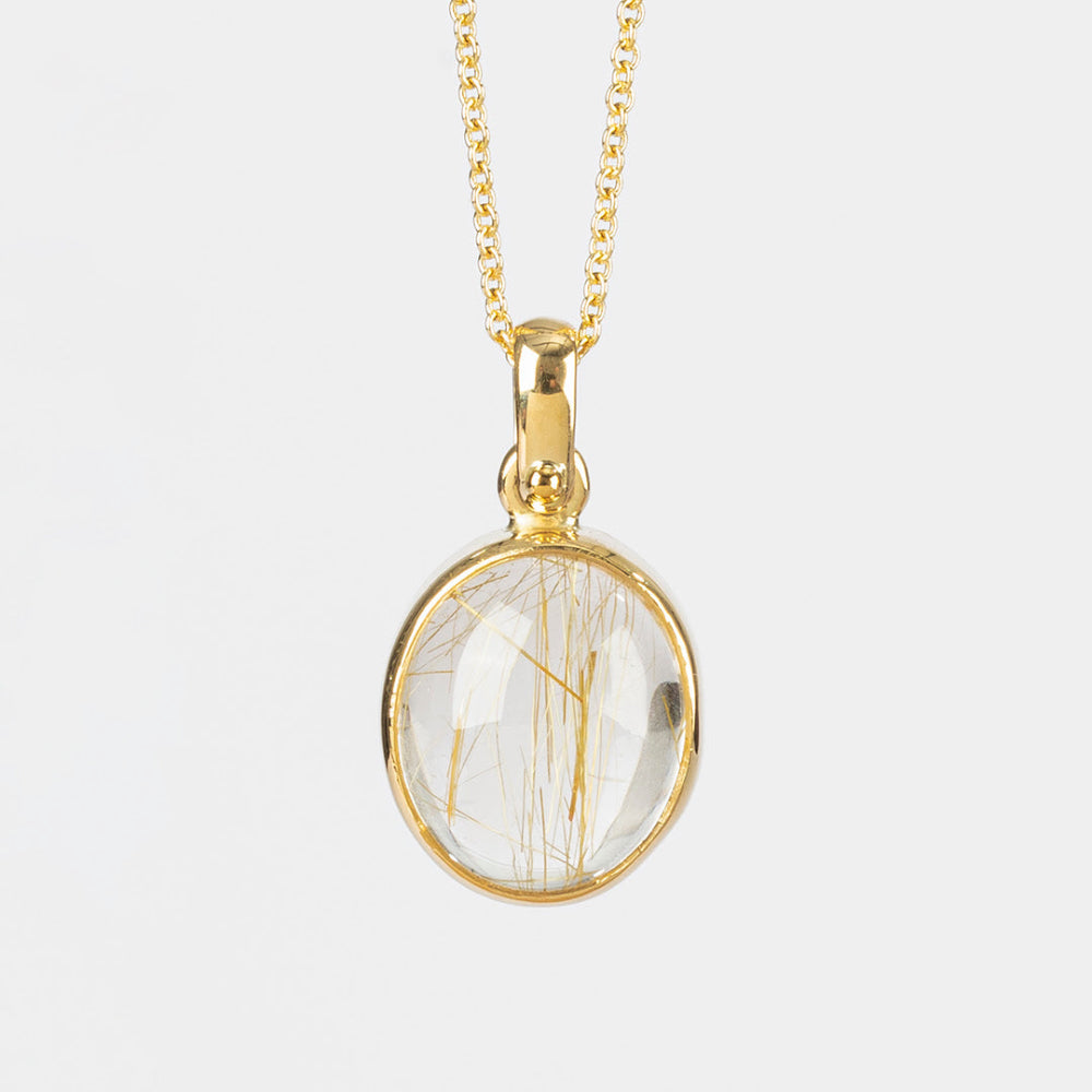 Rutile Quartz Pendant