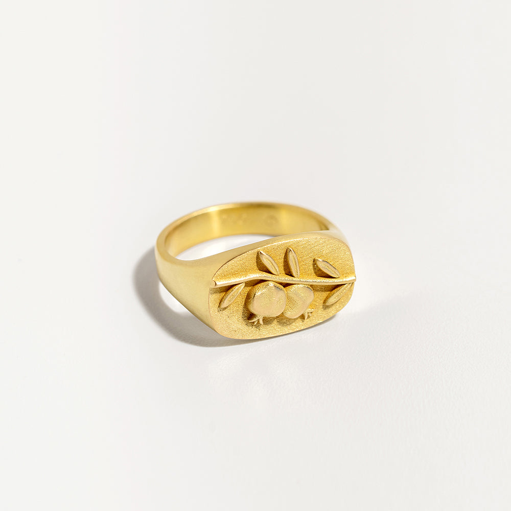 Signet Ring (Pomegranate)