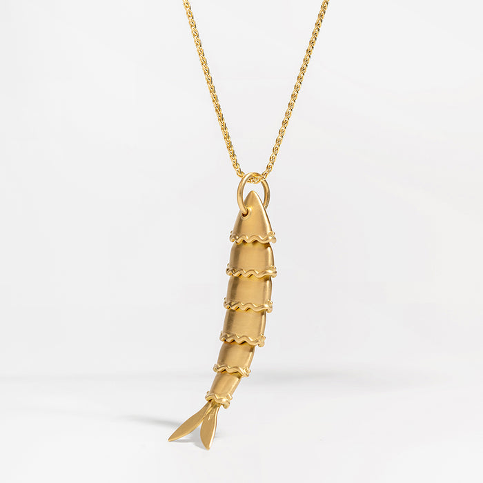 Kinetic Goldfish Pendant