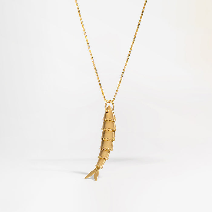 Kinetic Goldfish Pendant