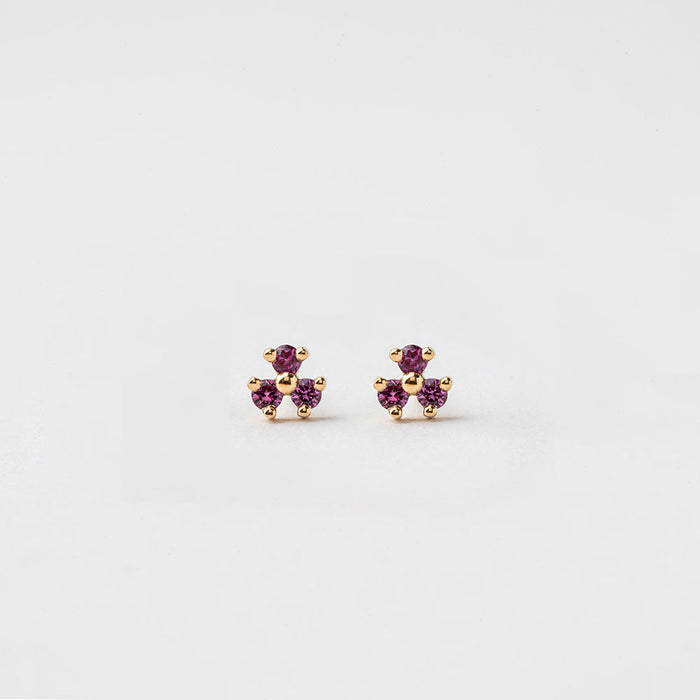 Red Vane Earrings (Small)