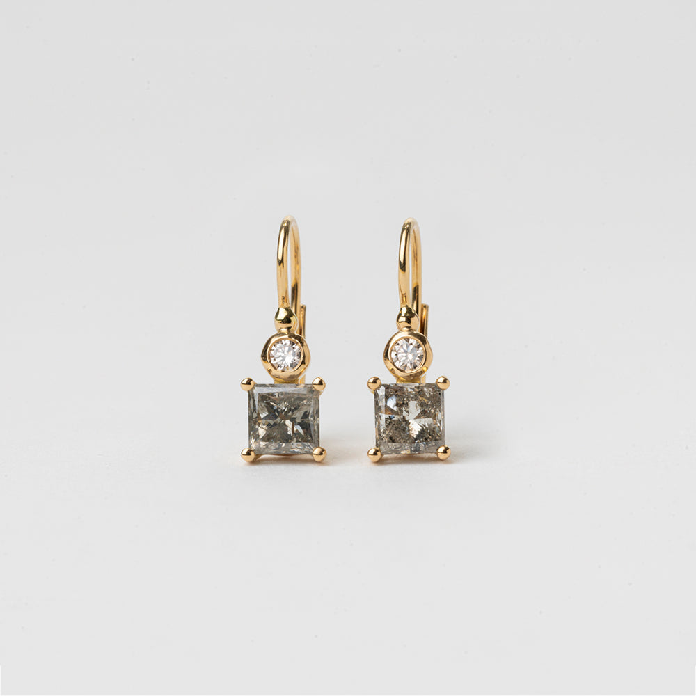 Dangle Diamond Earrings (2.85 TCW)