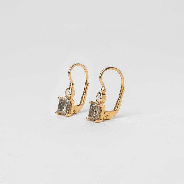 Dangle Diamond Earrings (2.85 TCW)