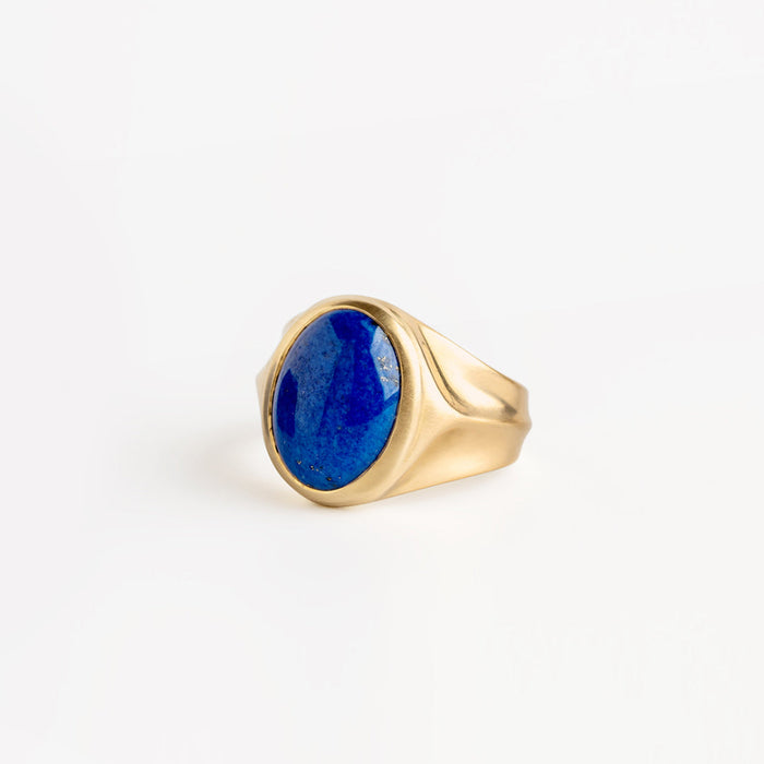 Lapis Ring (Oval)
