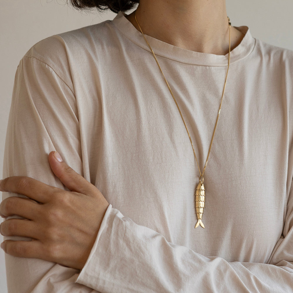 Kinetic Goldfish Pendant