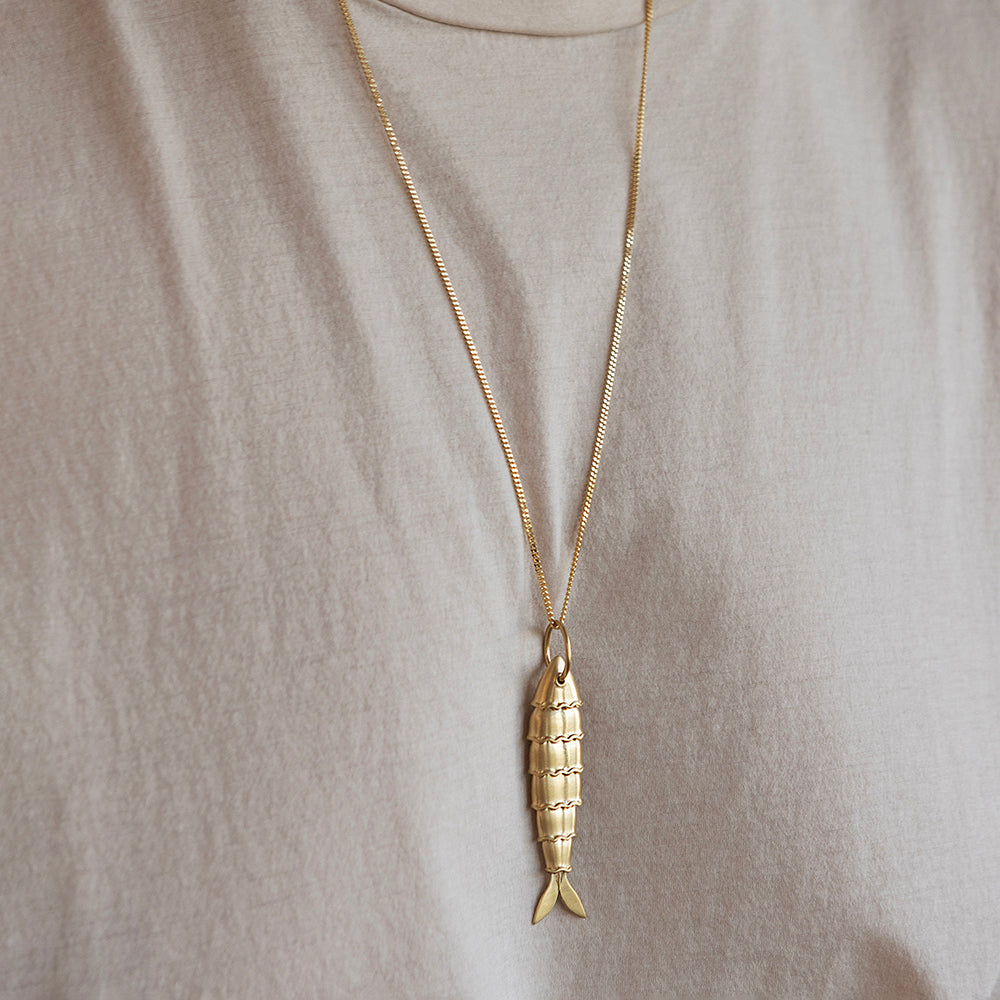 Kinetic Goldfish Pendant