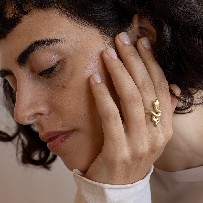 Large Snake Ring