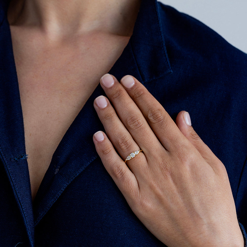 Classic Diamonds Ring (3 Stones)